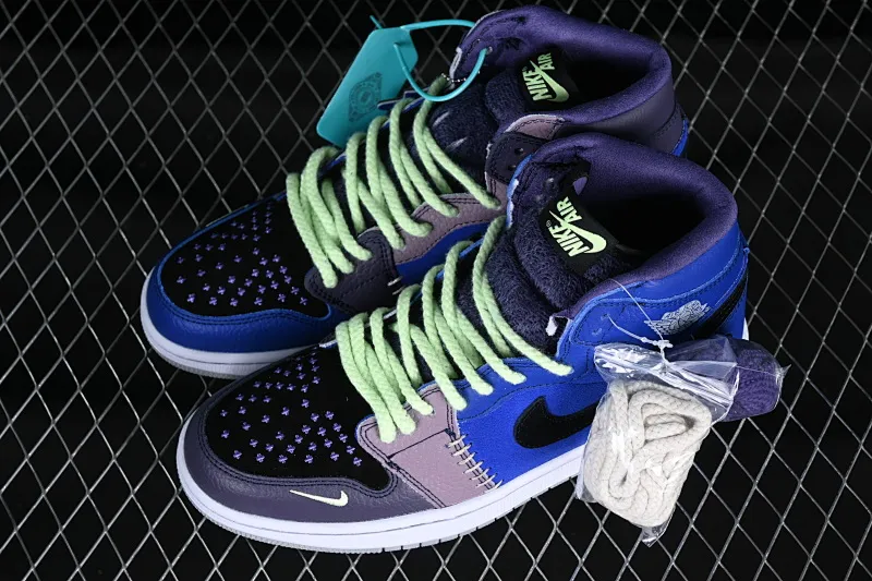 All Categories Air Jordan Jordan Series Basketball Shoes Air Jordan 1 High Zion Williamson x Air Jordan 1 High "Voodoo" AJ1 Joe 1 Voodoo Doll Retro Culture Leisure Sports Sneakers DZ5485-420